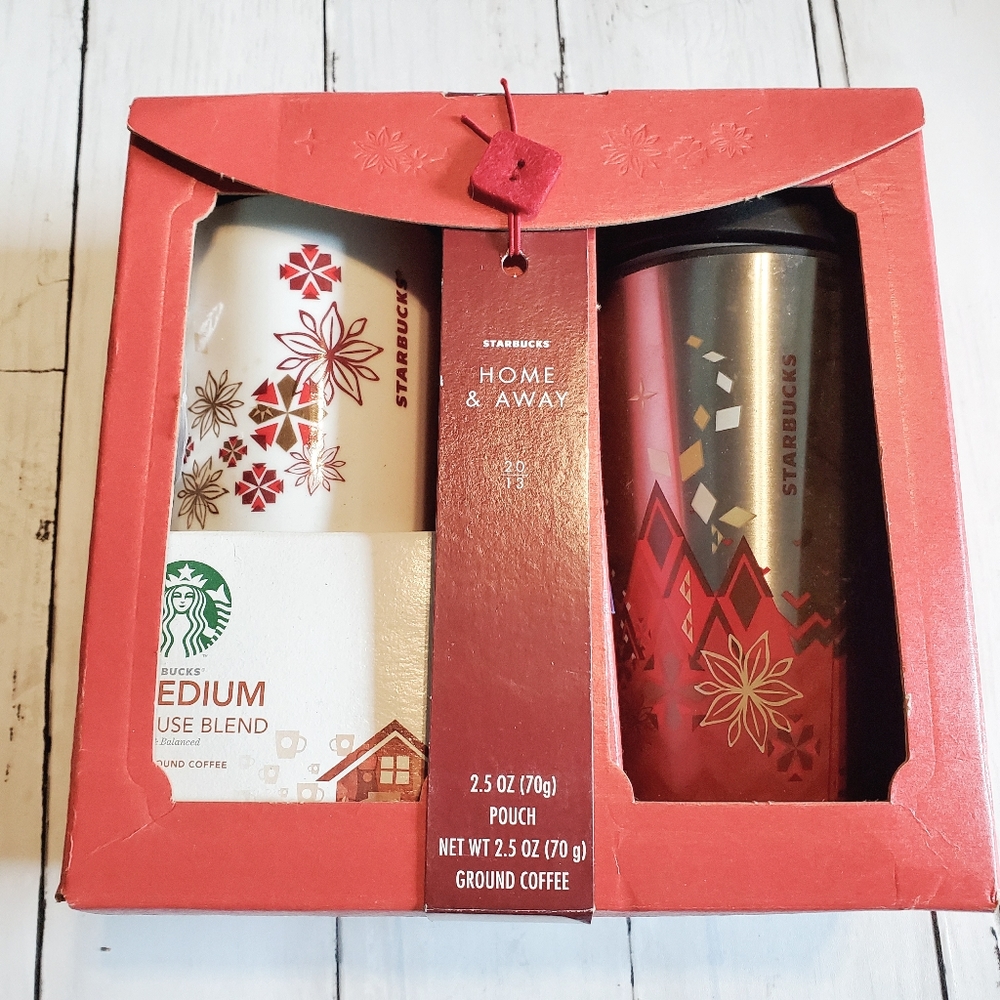 Starbucks 2013 Home and Away Gift Set
